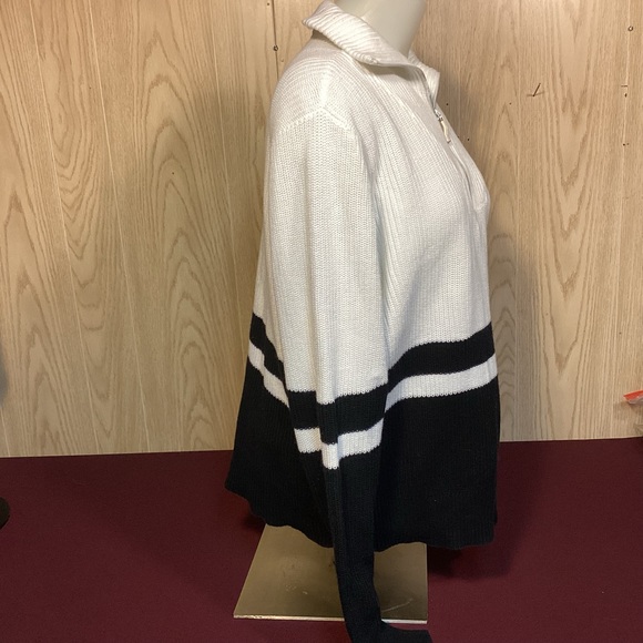 Ralph Lauren Lauren active L-RL womens 1/4 zip up sweater size XL - Picture 3 of 9